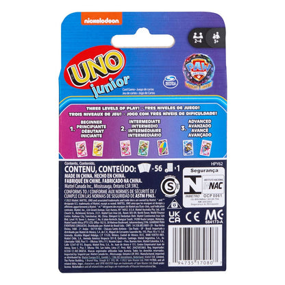 UNO Junior Card Game - Paw Patrol the Movie 