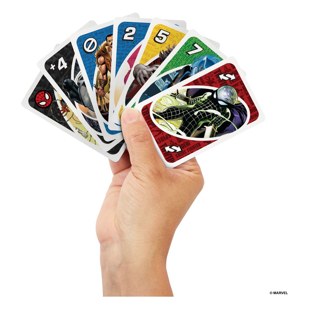 Jeu de Cartes UNO The Amazing Spider-Man