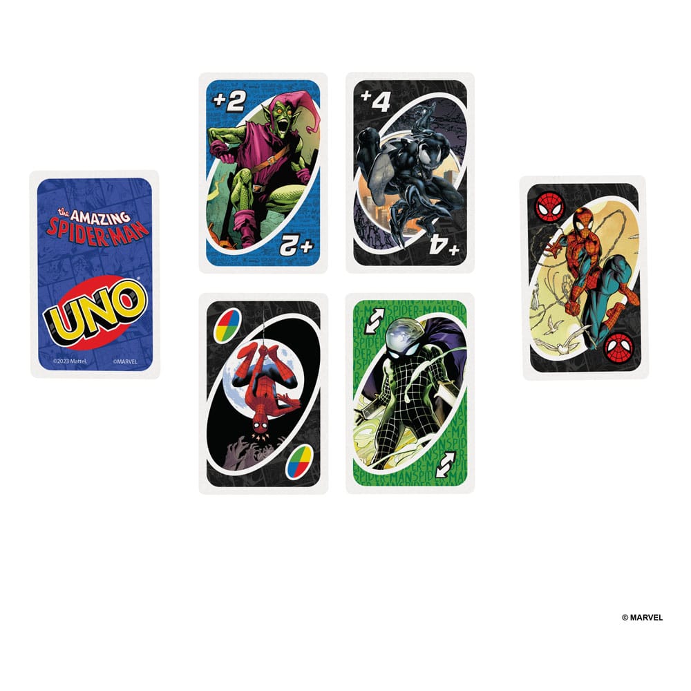 Jeu de Cartes UNO The Amazing Spider-Man