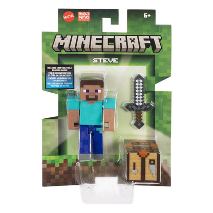 figurine minecraft steve mattel