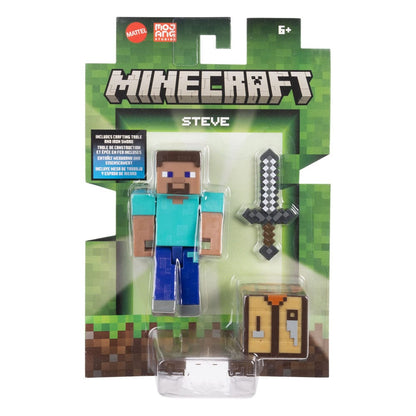 figurine minecraft steve mattel