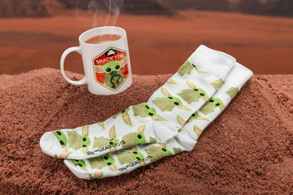 Das Mandalorian-Becher- und Socken-Set 