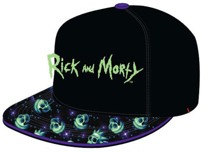 Rick &amp; Morty Cap - Neon Logo