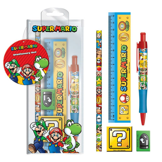 Super Mario Stationery Set 