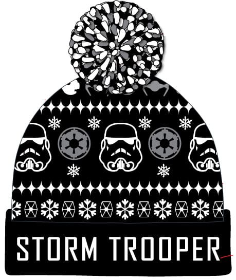 Bonnet Pom-Pom Star Wars - Storm Trooper