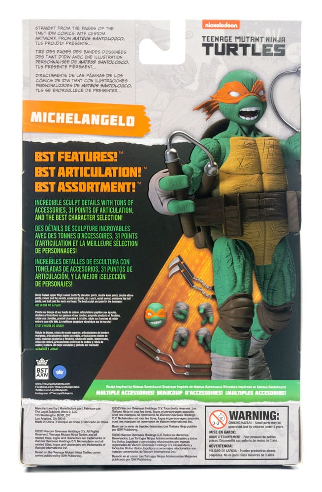 Michelangelo „Battle Ready“ – BST AXN SDCC 2023 