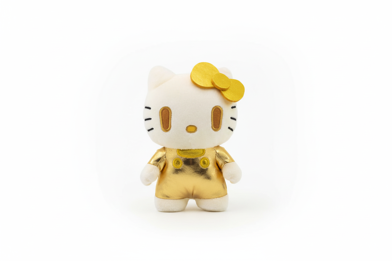 DZNR Sanrio Plush - Hello Kitty Golden Edition