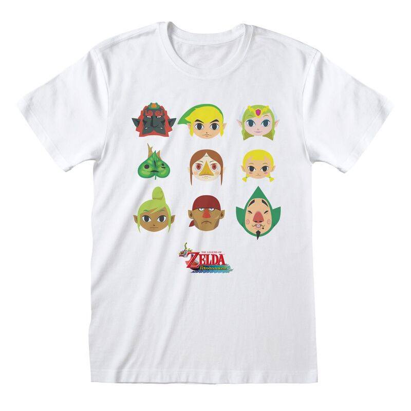 The Legend of Zelda T-Shirt – Wind Waker Faces