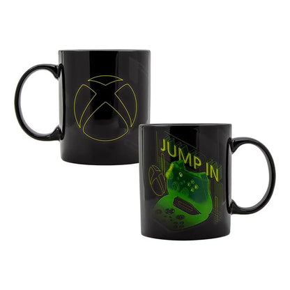 XBOX Metallic-Tasse und Untersetzer