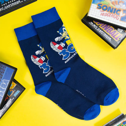 Chaussettes Sonic le Hérisson 30ème Anniversaire Sega Numskull Funko