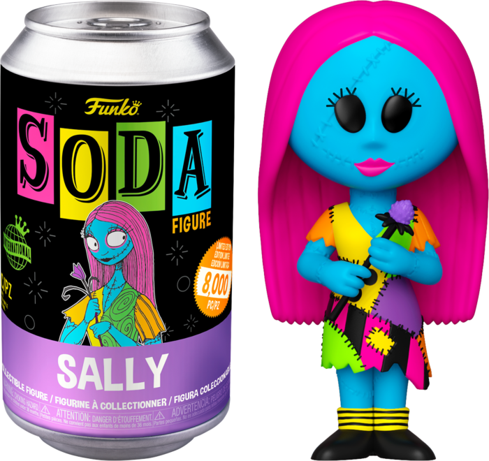 NBX POP Vinyl Soda Sally (BLacklight) w/Chase (IE)