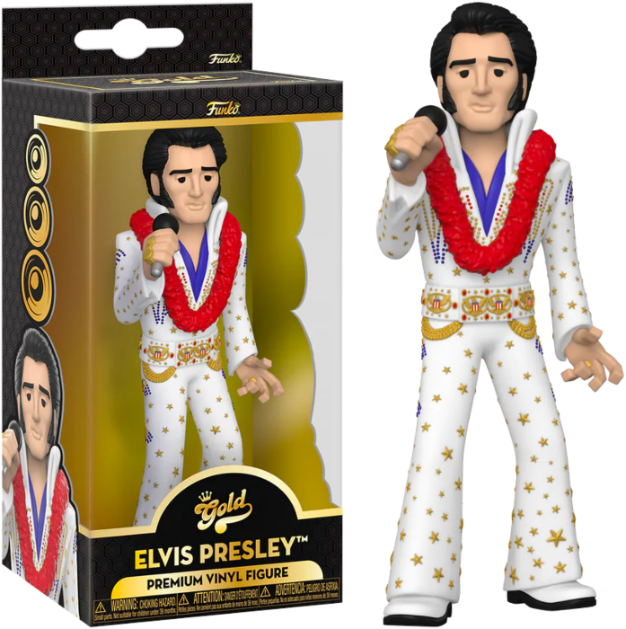 ELVIS Figurine Gold 5" vinyl