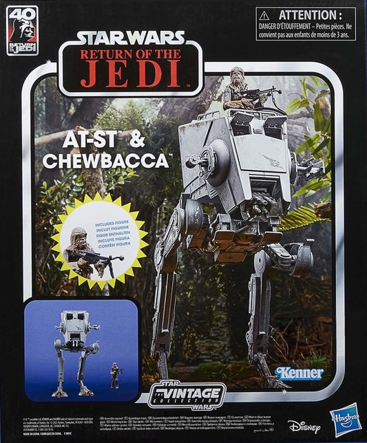 STAR WARS Vintage Collection AT-ST w/Chewbacca