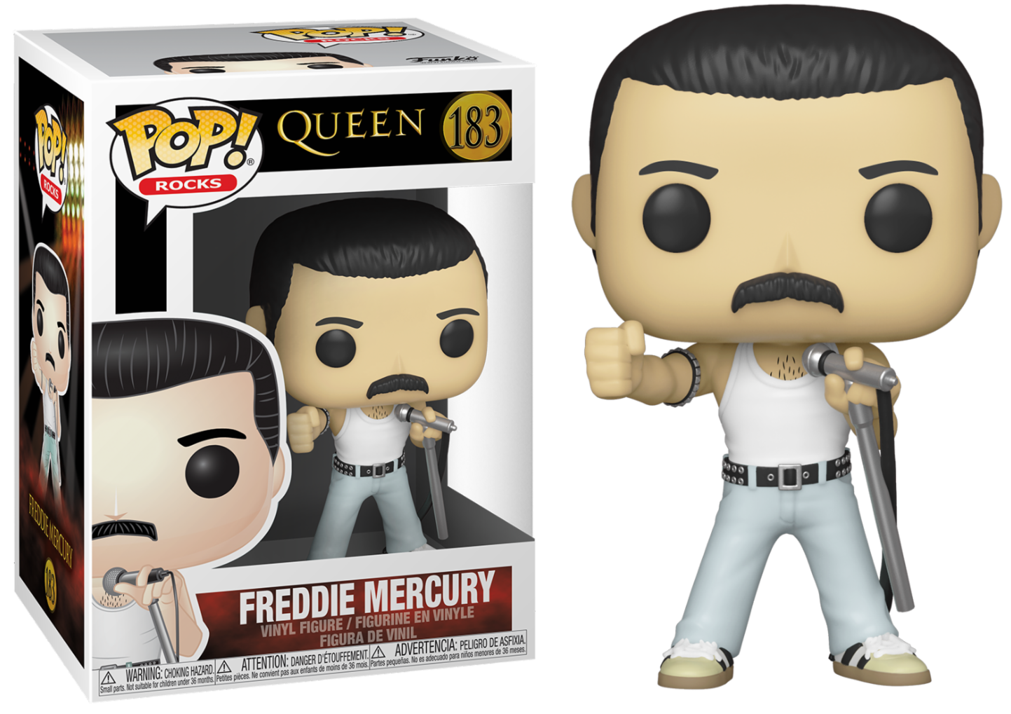 QUEEN POP N° 183 Freddy Mercury Radio Gaga 1985