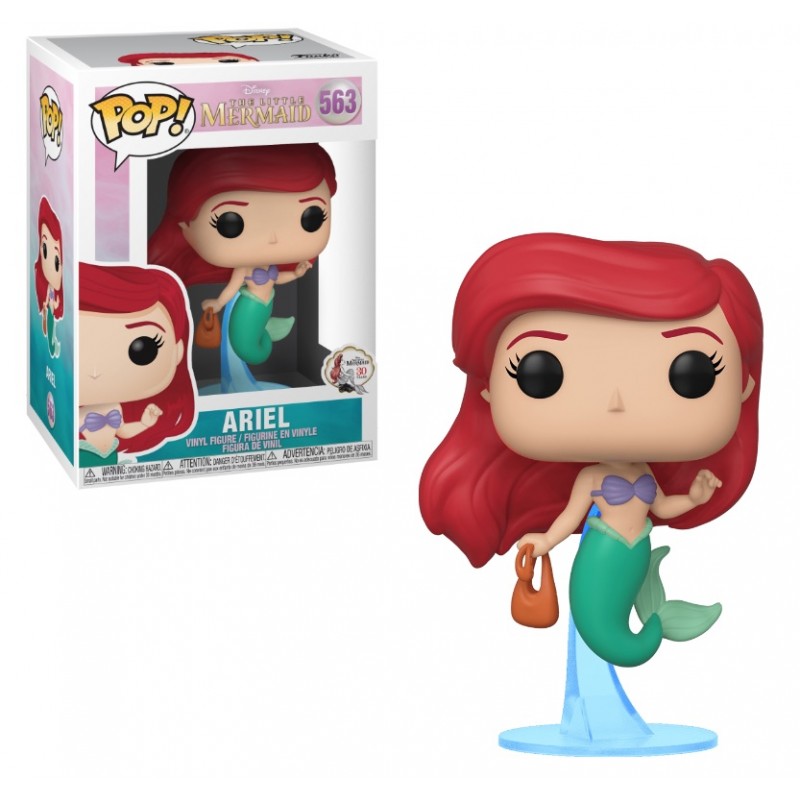 DISNEY La Petite Sirène POP N° 563 Ariel with Bag REPROD