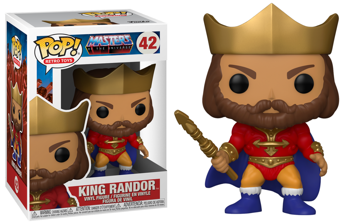 M.O.T.U. POP N° 42 King Randor