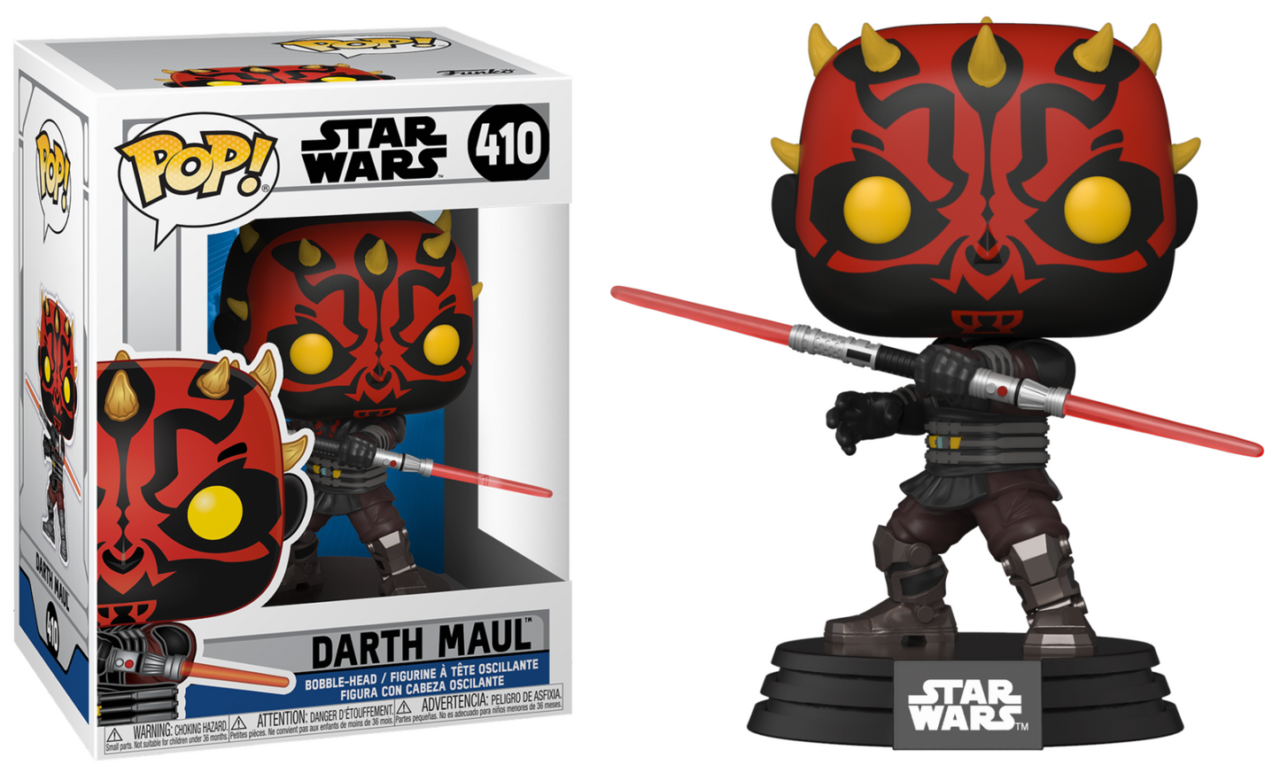 STAR WARS : CLONE WARS POP N° 410 Darth Maul