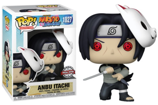 NARUTO SHIPPUDEN POP N° 1027 Anbu Itachi w/Chase SPECIAL EDITION