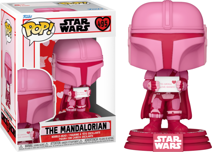 STAR WARS POP N° 495 Valentines Mandalorian