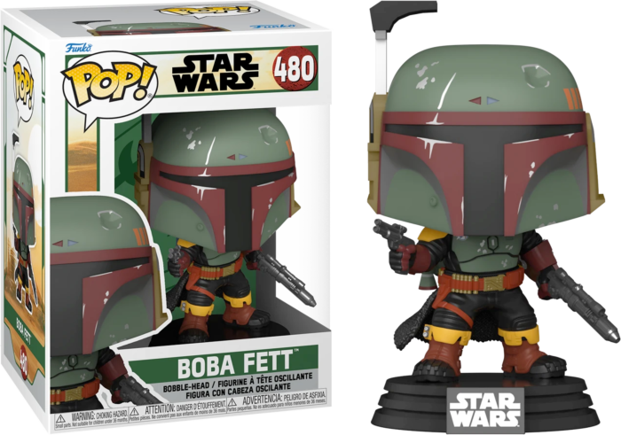 STAR WARS POP N° 480 Book of Boba Fett Boba Fett