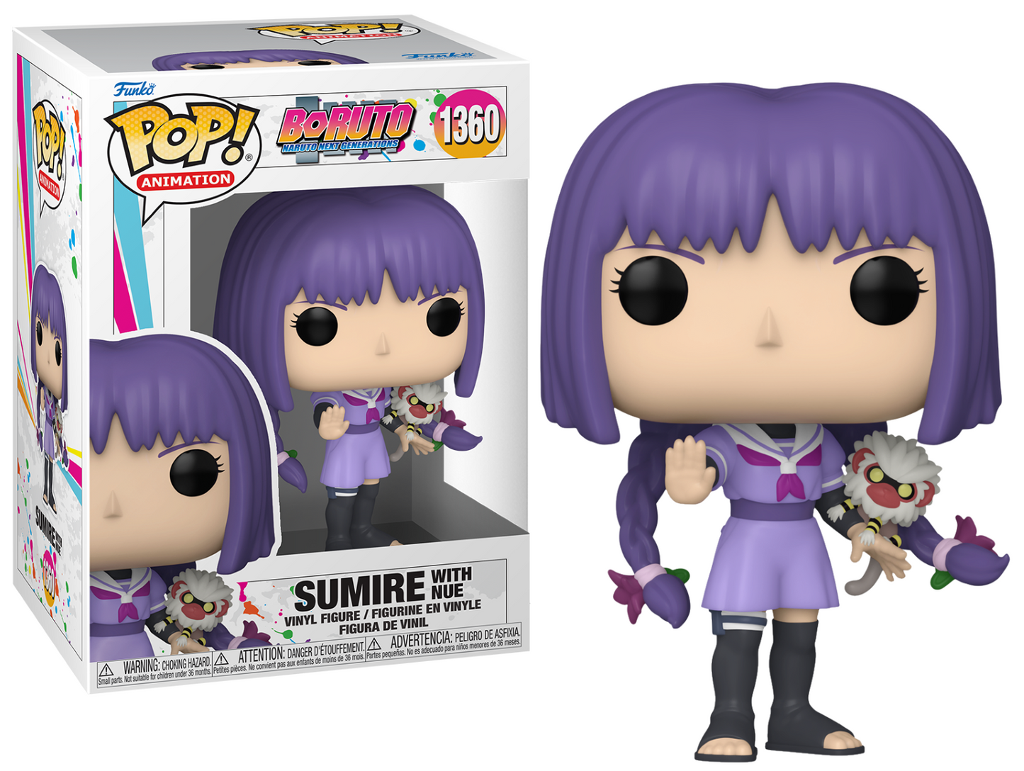 BORUTO POP Animation N° 1360 Sumire avec Nue