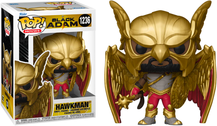 BLACK ADAM POP N° 1236 Black Adam Hawkman