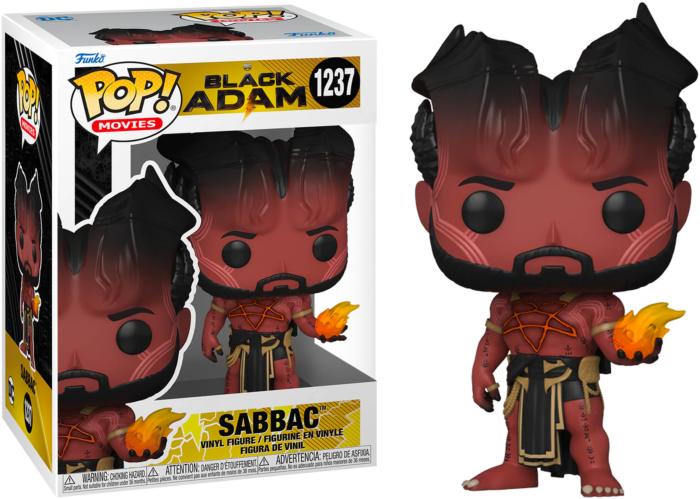 BLACK ADAM POP N° 1237 Black Adam Sabbac