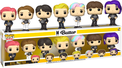 BTSPOPButterPack 7 Figurines