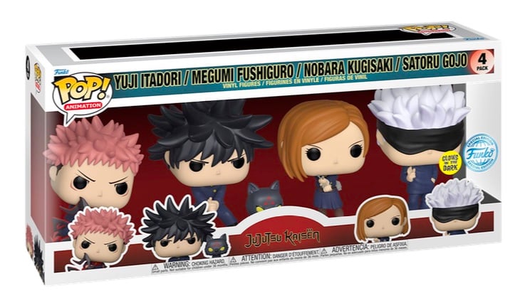 JUJUTSU KAISEN POP 4 PACK Sp. Edition