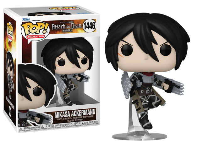 L'ATTAQUE DES TITANS S5 POP Animation N° 1446 Mikasa Ackerman