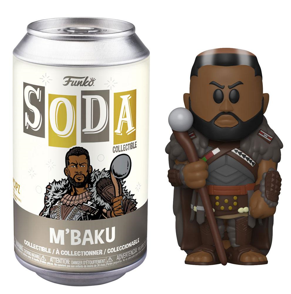 BLACK PANTHER WAKANDA FOREVER POP Soda M' Baku avec Chase