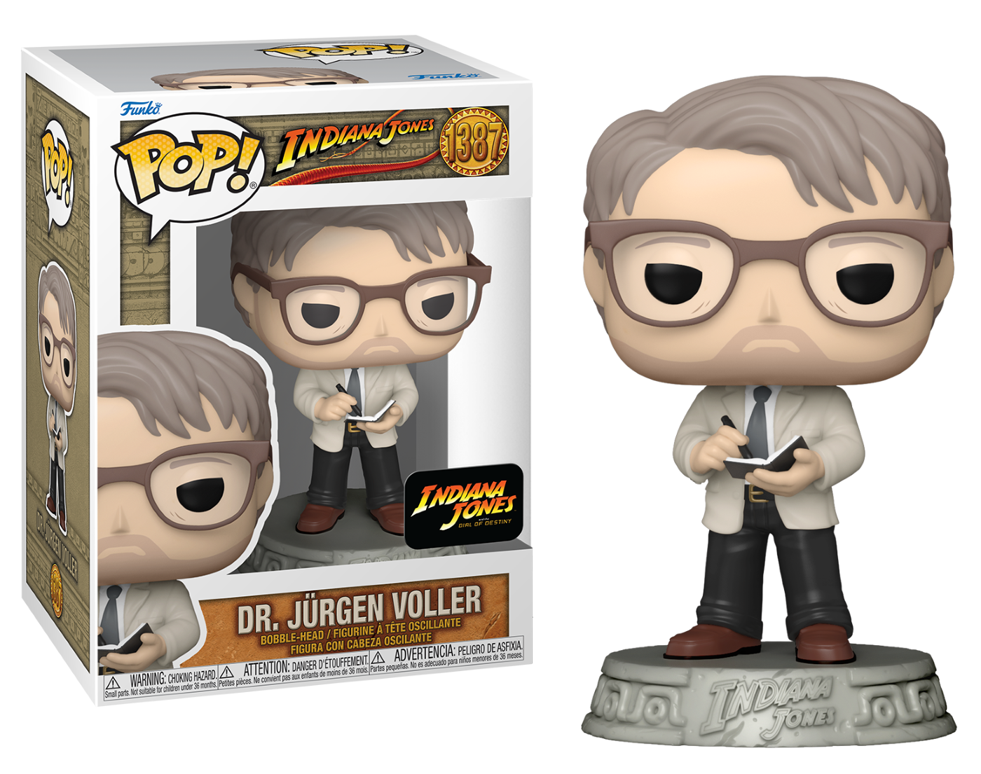 INDIANA JONES 5 POP Movies N° 1387 Dr. Jurgen Voller