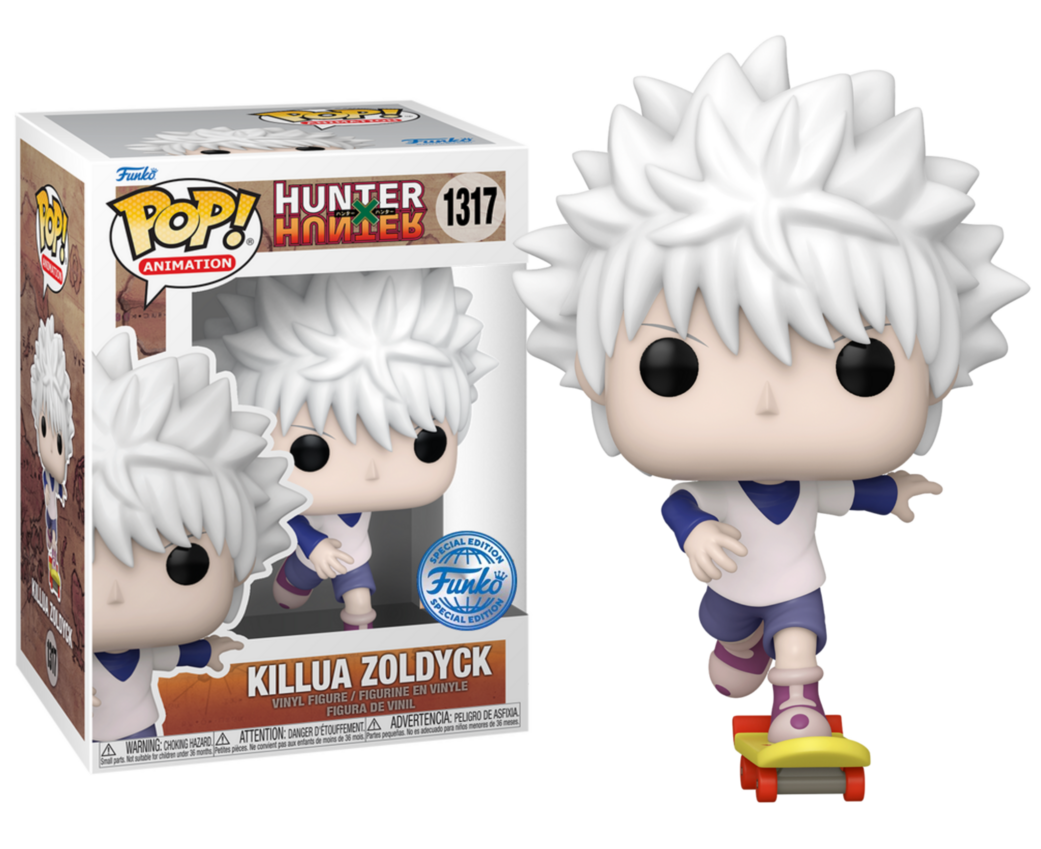 HUNTER X HUNTER POP Animation N° 1317 Killua avec Skateboard