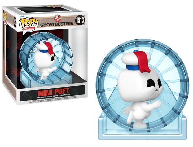 GHOSTBUSTERS 2024 POP Deluxe N° 1513 Mini Puft dans Roue