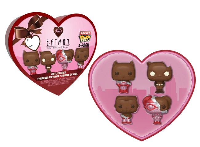 Pocket Pop Keychains - Saint Valentin : Boîte de 4 figurines
