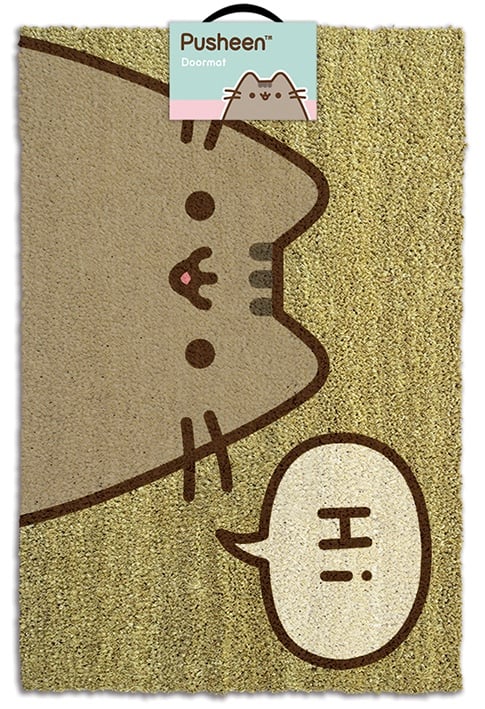 PUSHEEN Paillasson 40X60 Pusheen says Hi