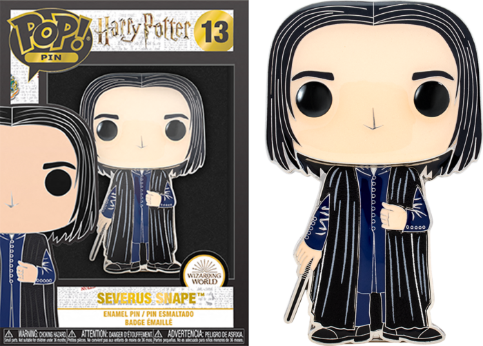 HARRY POTTER Pop Large Enamel Pin N° 13 Serverus Snape