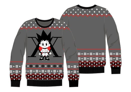 HUNTER X HUNTER Gon Pull de Noël Homme (L)