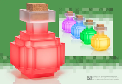 MINECRAFT Potion Lumineuse Réplique Collector 16cm