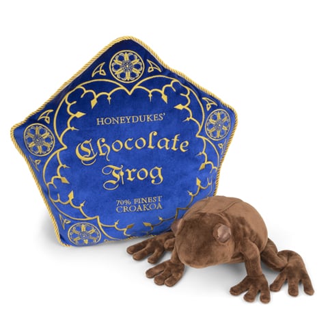 HARRY POTTER Coussin et Peluche Chocogrenouille