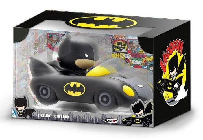 DC COMICS Mini-Tirelire Chibi Batmobile 17cm