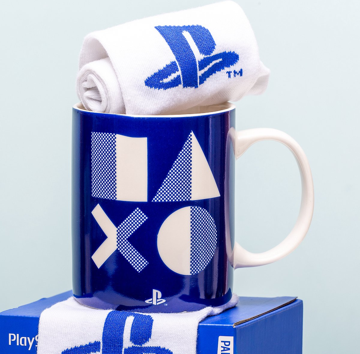 PLAYSTATION Mug et chaussettes Set Cadeau